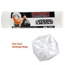 Sturdy Jumbo Frosted Garbage Bags 10s