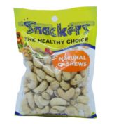 Snackers Natural Cashews 4oz