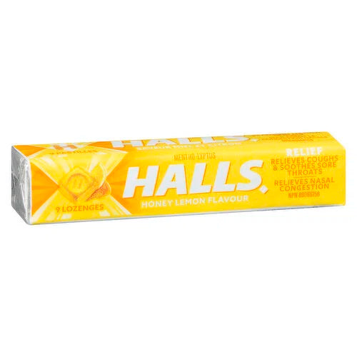 Halls Honey Lemon 9's