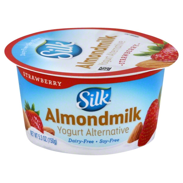 Silk Almond Milk Strawberry Yogurt 5.3oz