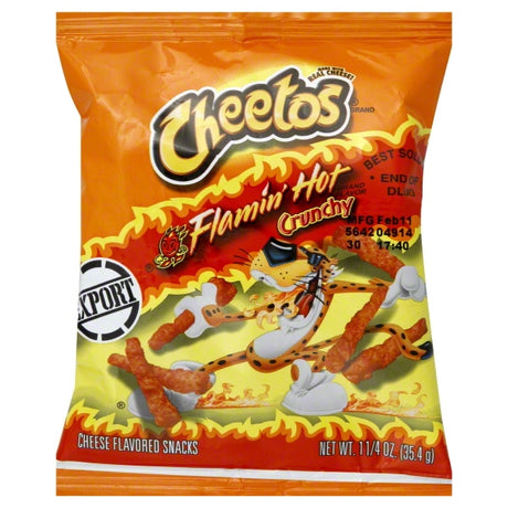 Cheetos Flamin Hot Crunchy 35.4g