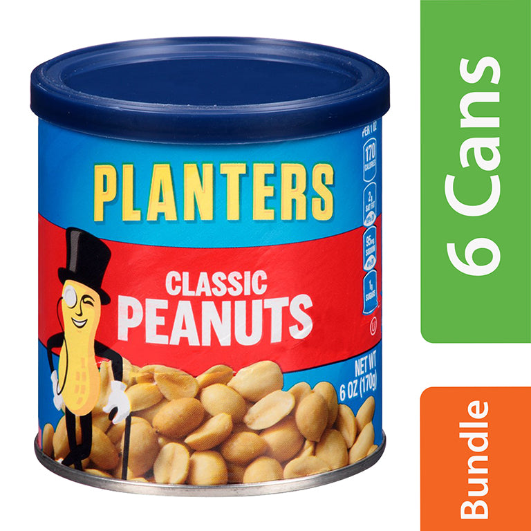 Planters Classic Peanuts 6oz