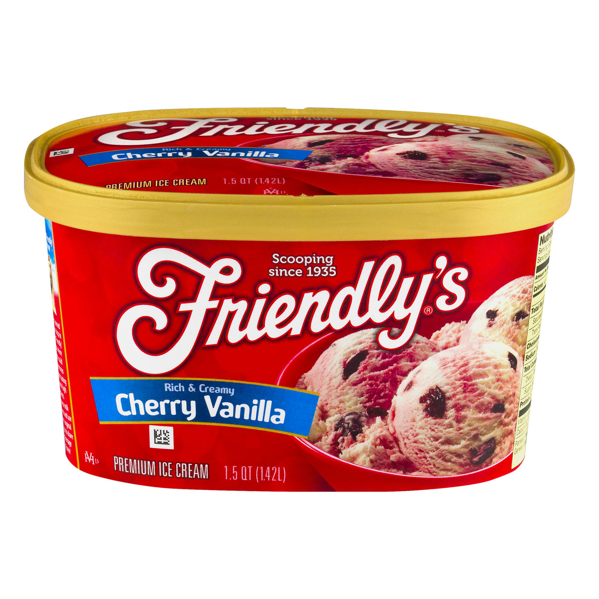 Friendlys Cherry Vanilla  48oz