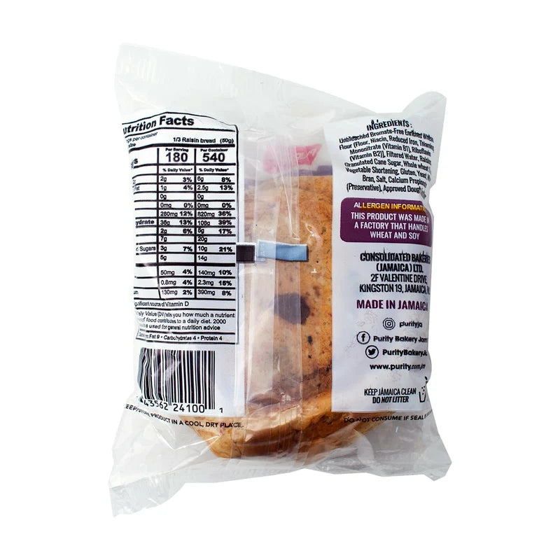 Purity Raisin Slice 115g