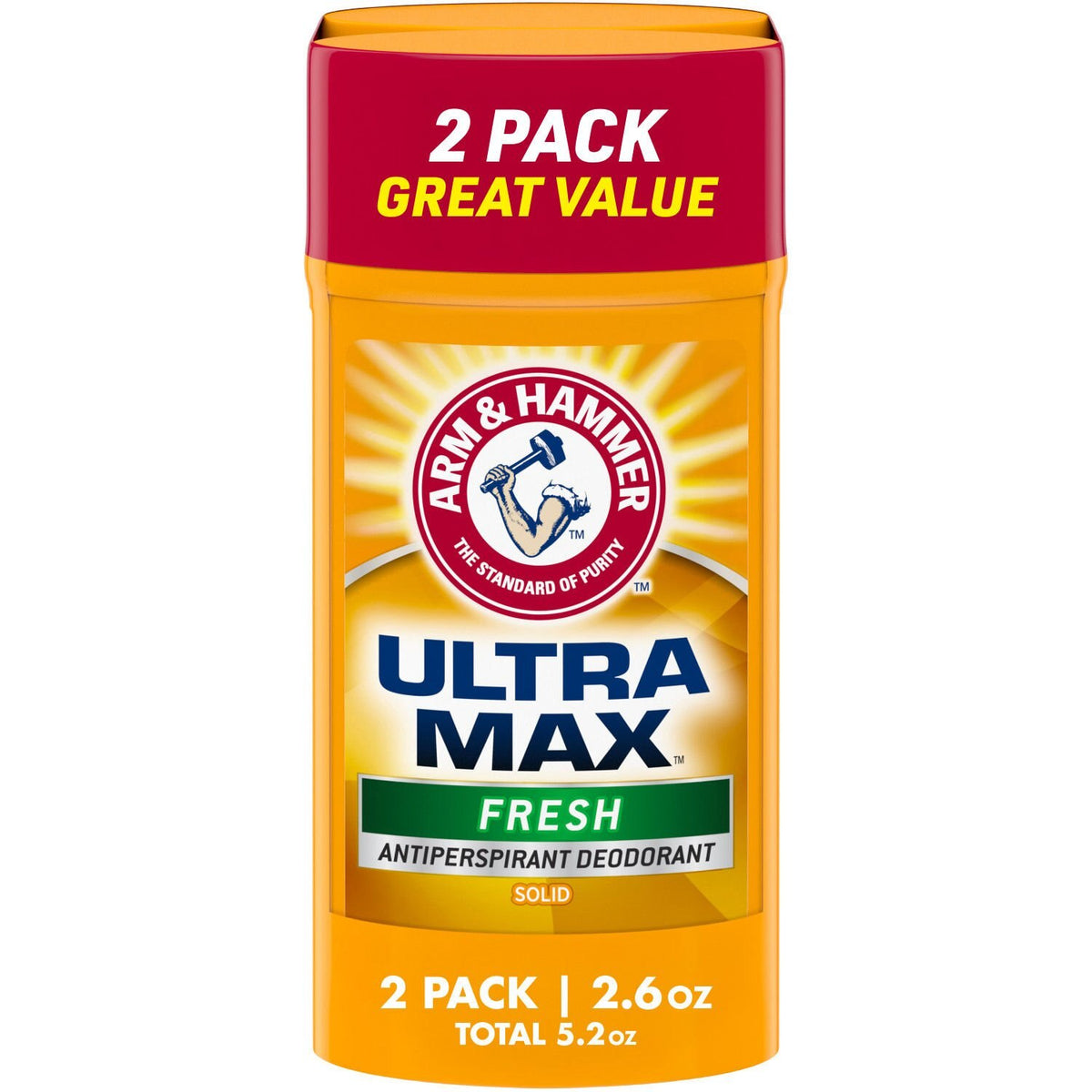 A&H Ultra Max Fresh Antiperspirant 2s