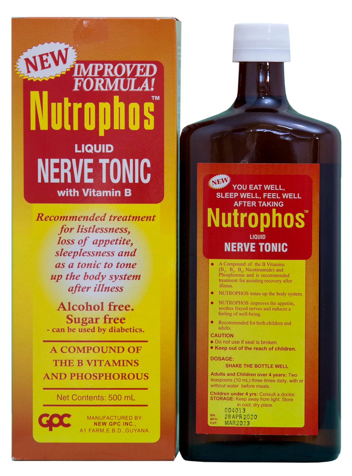 Nutrophos Nerve Tonic 500ml