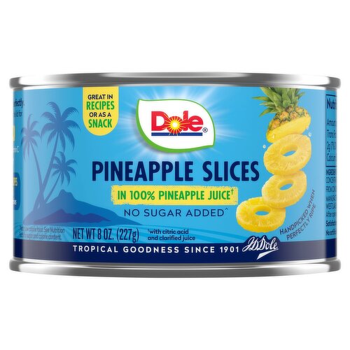 Dole Pineapple Slices Juice 8oz