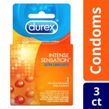 Durex Intense Sensation Condoms 3s