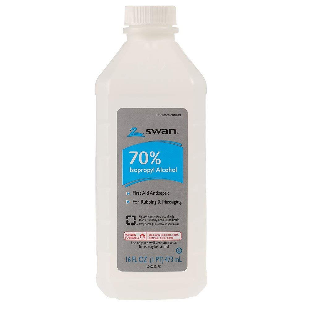 Swan Rubbing Alcohol 16oz