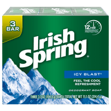 Irish Spring Icy Blast Bar Soap 3s