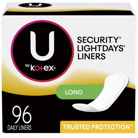 U by Kotex C & S Long Liners 96s