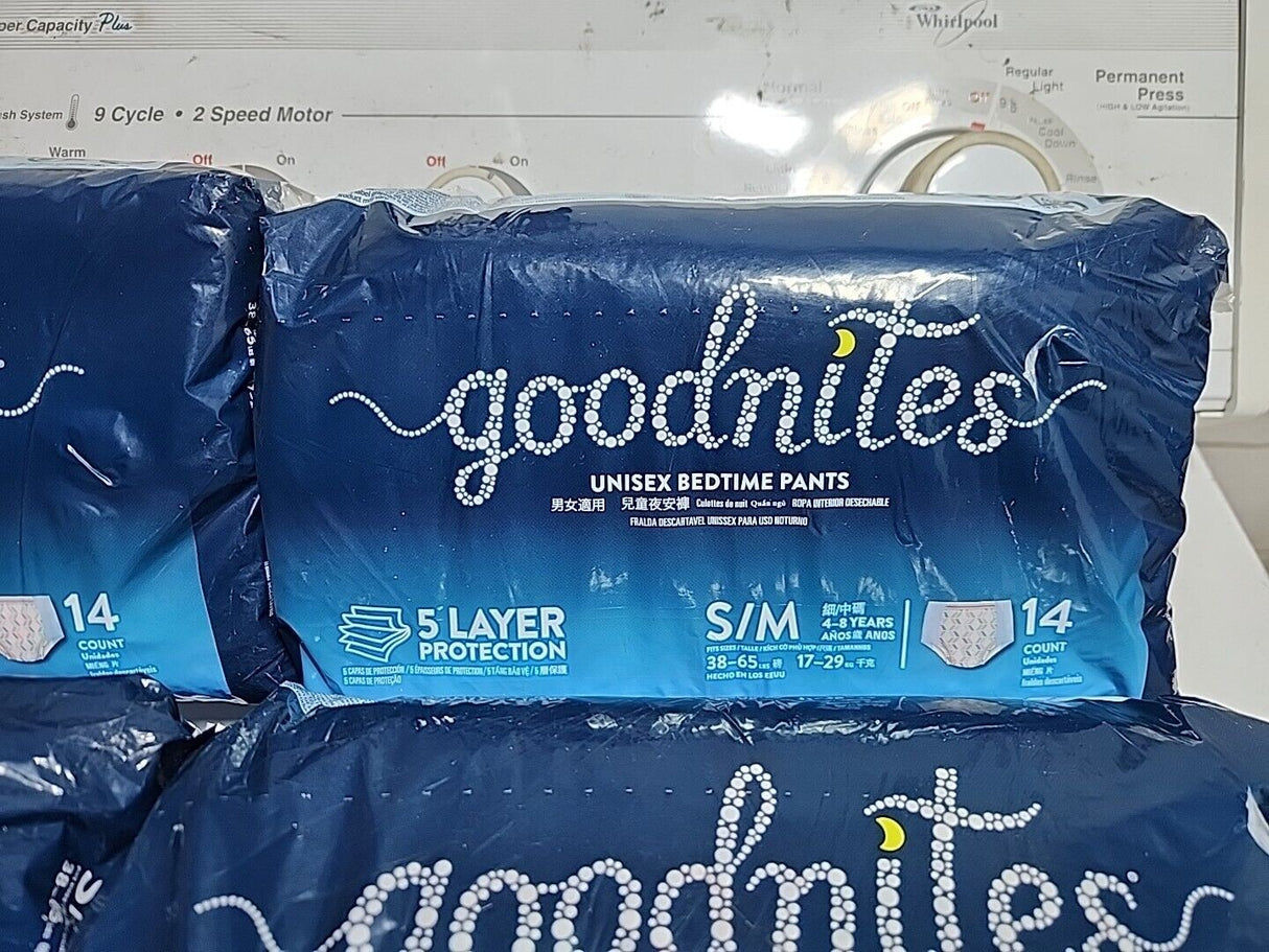 Goodnites Unisex Bedtime Pants 14s