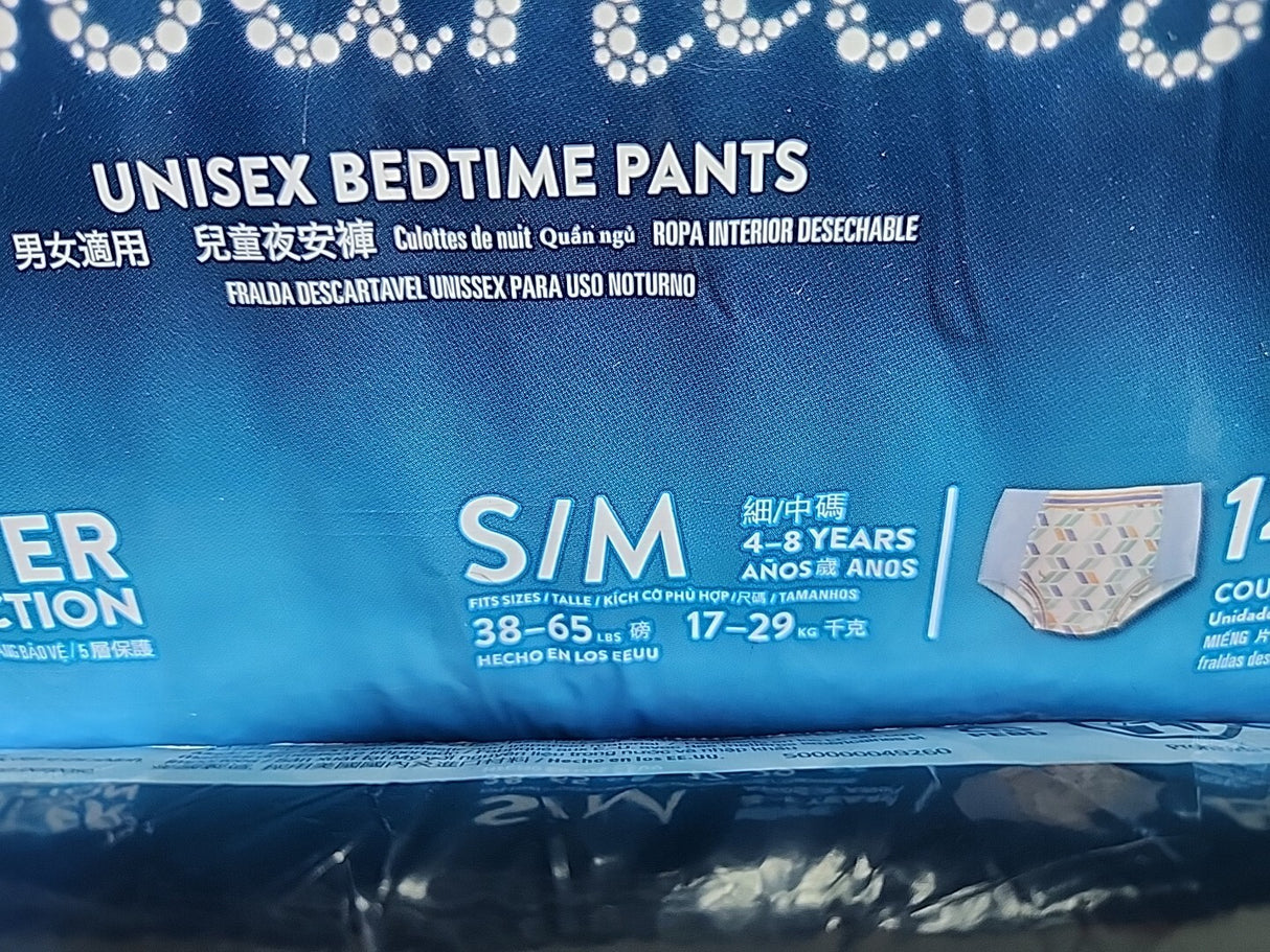 Goodnites Unisex Bedtime Pants 14s