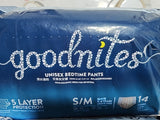 Goodnites Unisex Bedtime Pants 14s