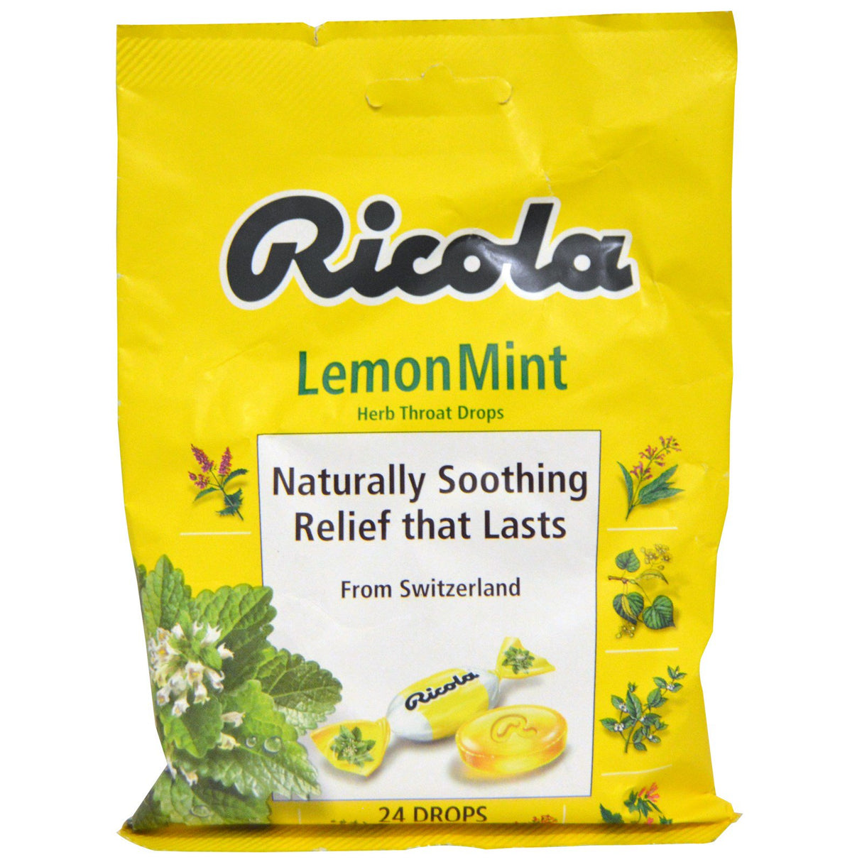 Ricola Lemon Mint Herb Drop 24s
