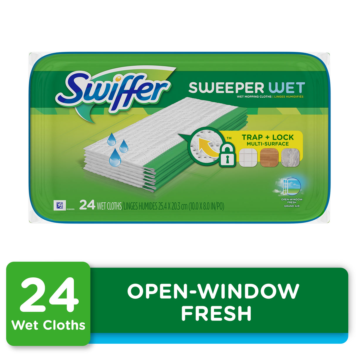 Swiffer Disposable Wet Cloth 24s