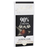 Lindt 90% Cocoa Dark Chocolate  3.5oz