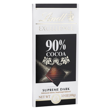 Lindt 90% Cocoa Dark Chocolate  3.5oz