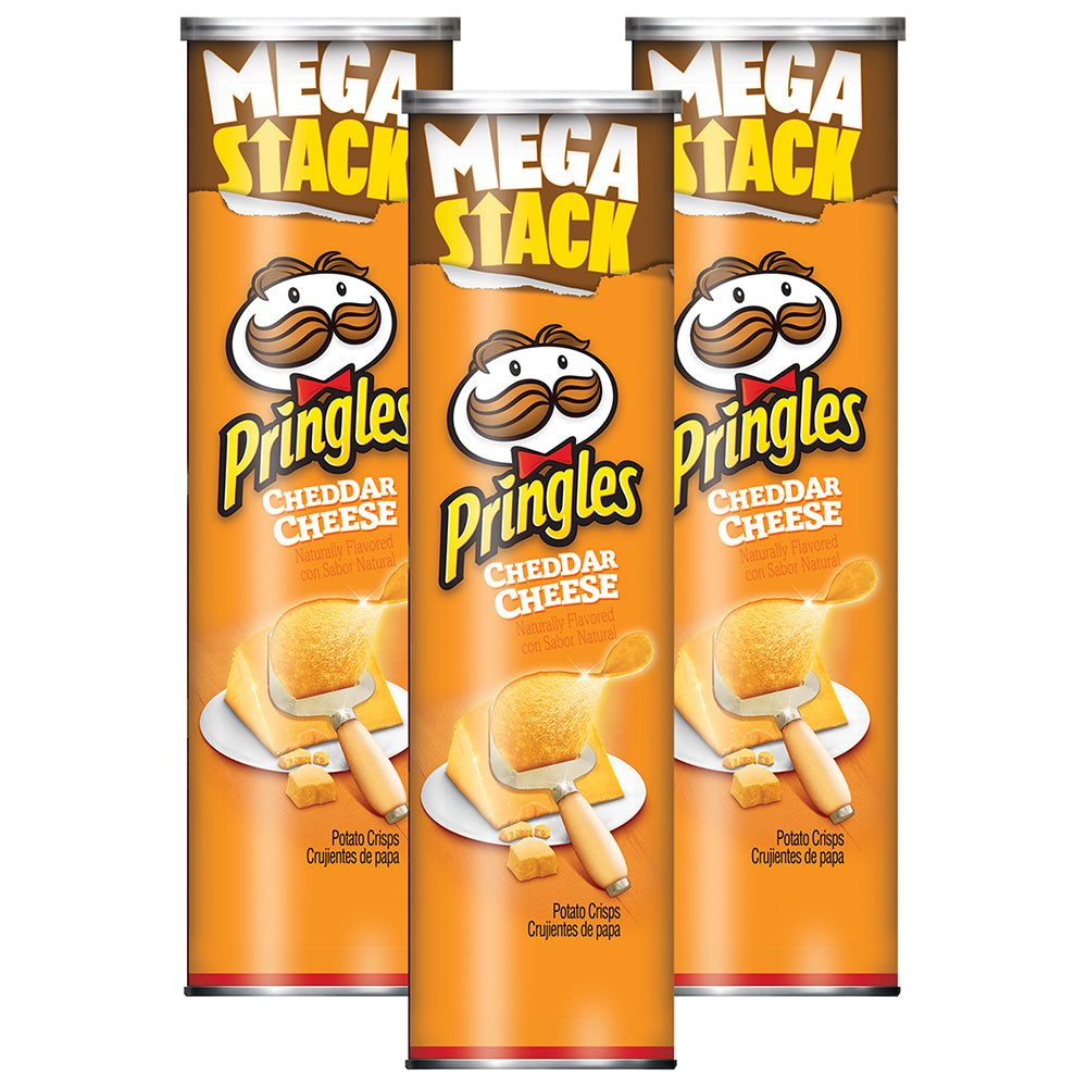 Pringles Mega Cheddar Cheese 203g