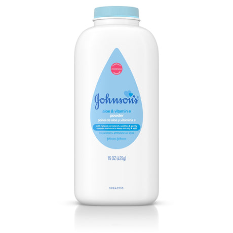 Johnson's Aloe & Vitamin E Powder 15oz