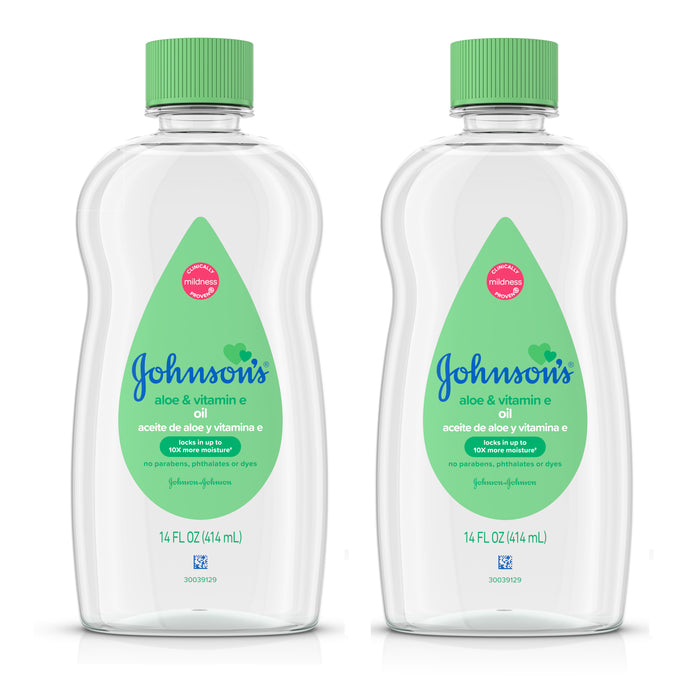 John. Aloe & Vitamin E Baby Oil 14oz
