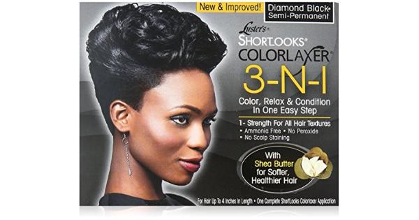 Lusters Shortlocks Black 3n1 Colorlaxer