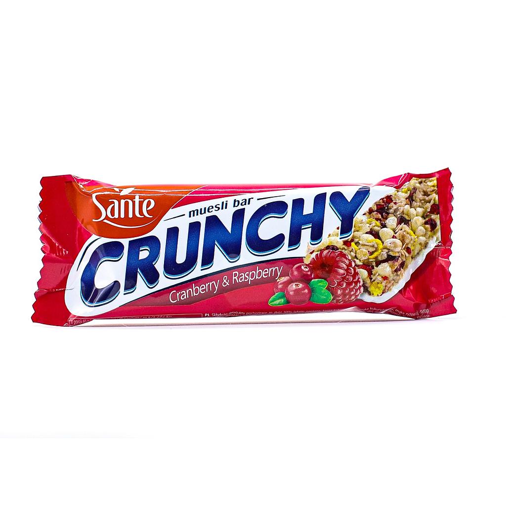 Sante Crunchy C'berry And R'berry 40g