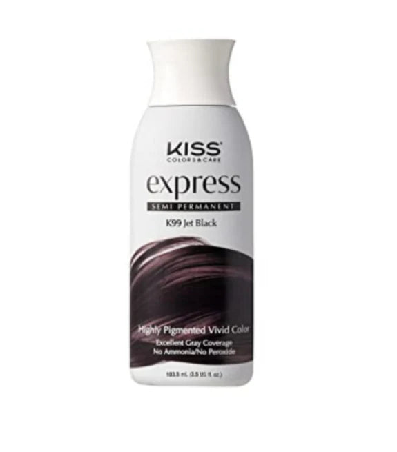 Kiss Express Jet Black 3.5oz
