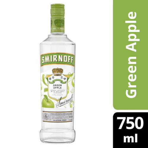 Smirnoff Green AppleTwist 750ml