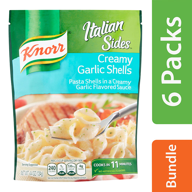Knorr I Sides Creamy Garlic Shells 4.4oz