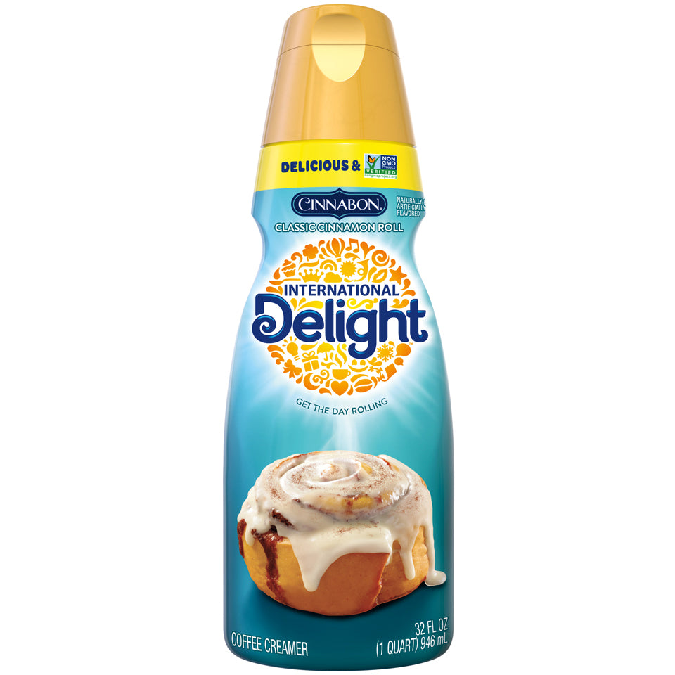 I Delight Cinnabon Coffee Creamer 32oz