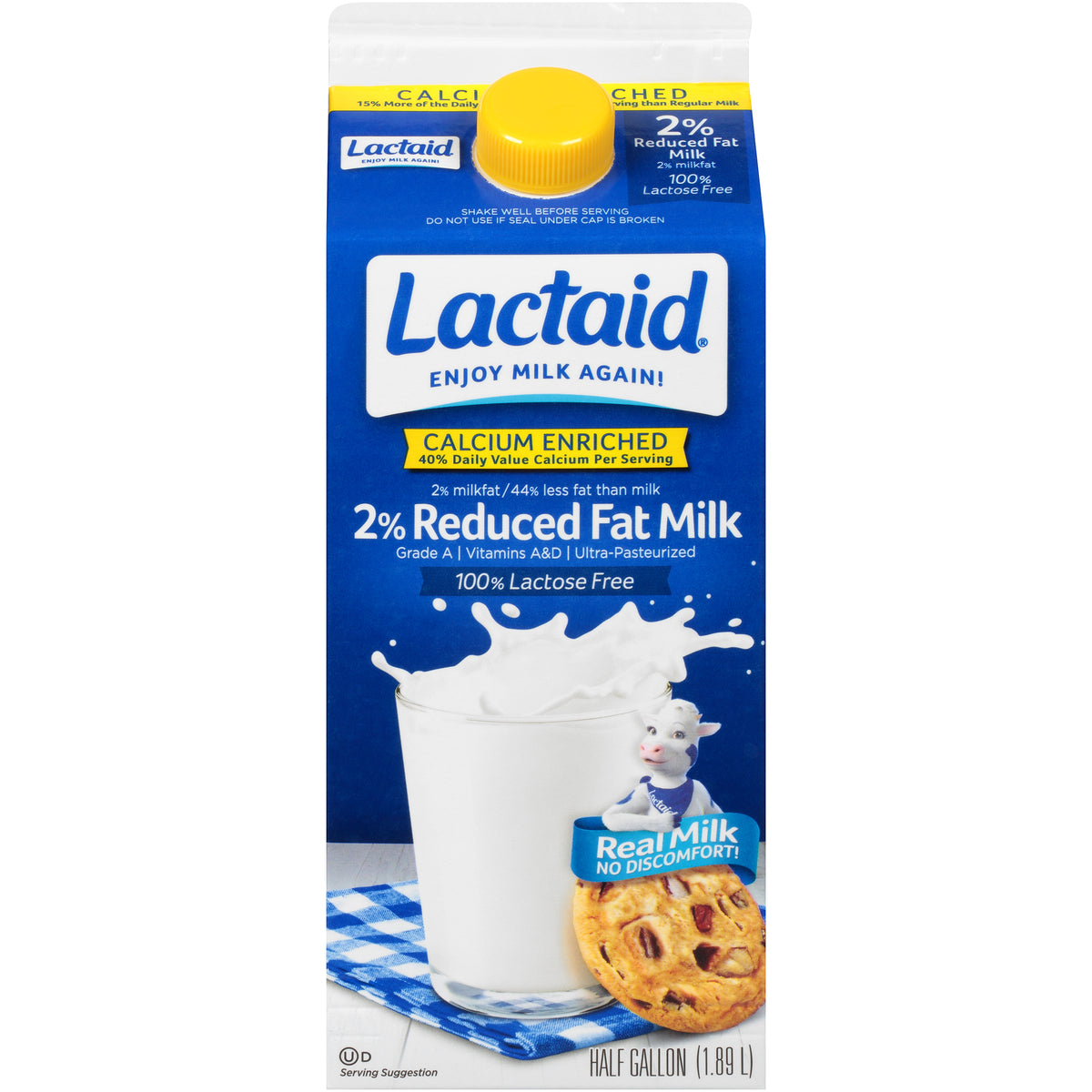 Lactaid Reduced Fat Milk 64oz