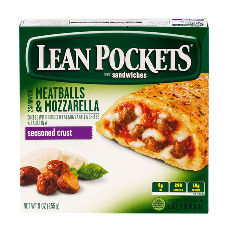 Lean Pocket Meatballs Mozzarella  9oz