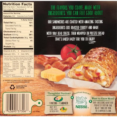 Lean Pockets RstdTurkey Bac & Cheese 9oz