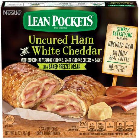 Lean Pocket Uncured Ham White  9oz