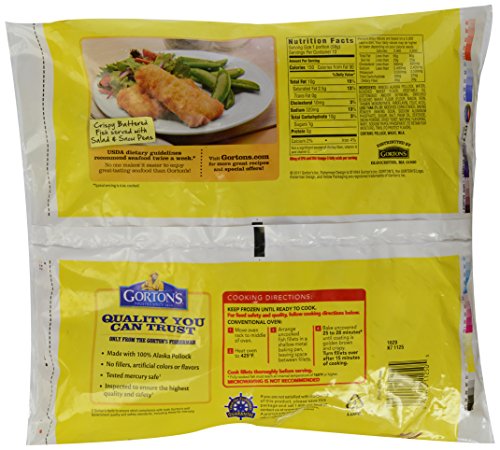 Gorton's Crispy Fish Portions 12's