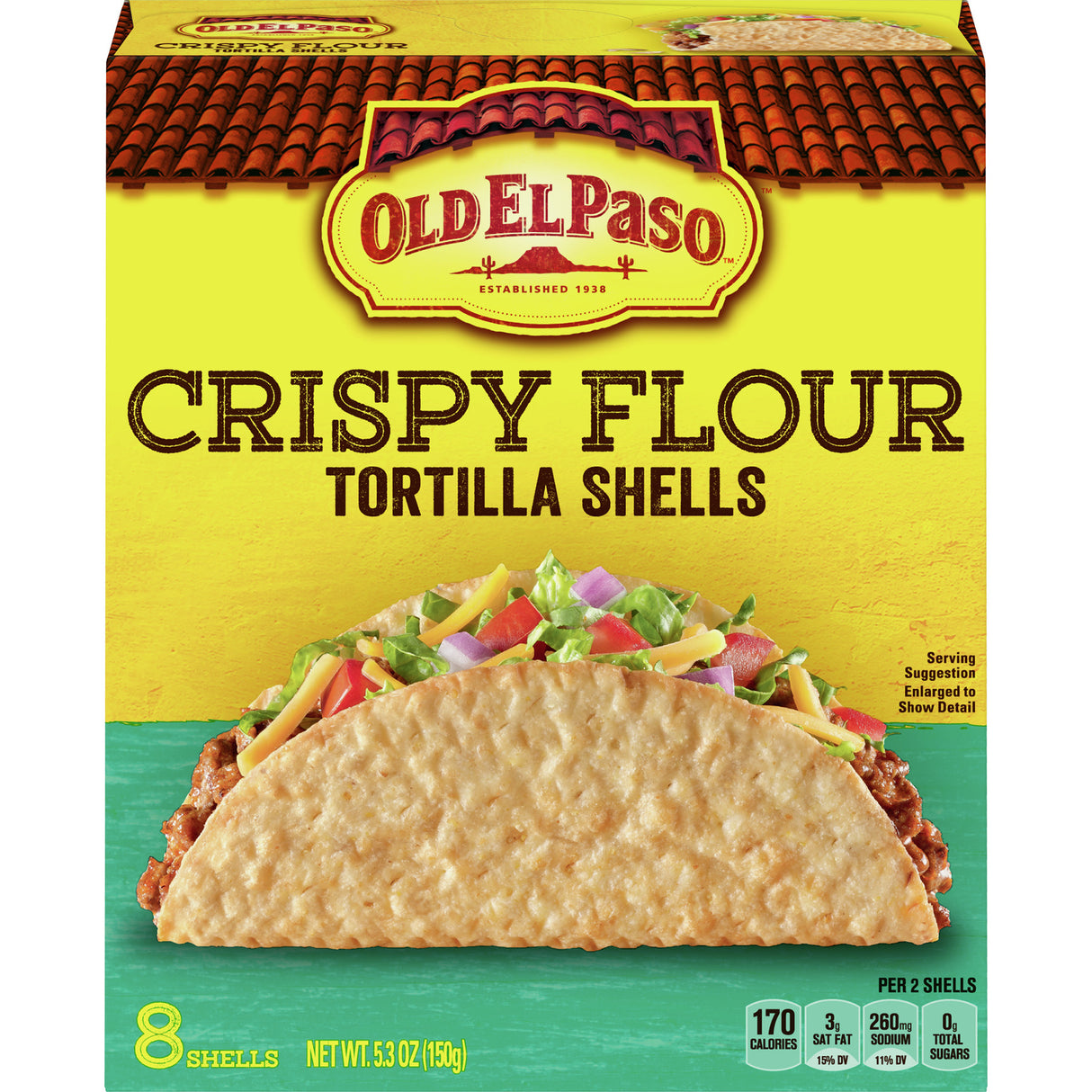 OEP Crispy Flour Shells 5.3oz
