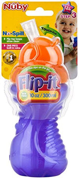Nuby Flat Flip It Cup  10oz