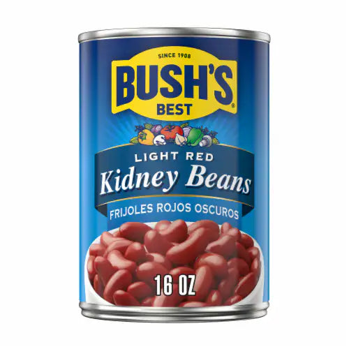 Bushs Lt Red Kidney Beans 16oz