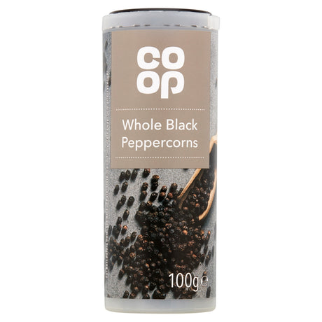Co-Op Whole Black Peppercorns 100g