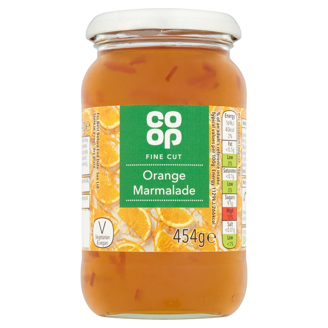 FCo Op ine Cut Orange Marmalade  420g