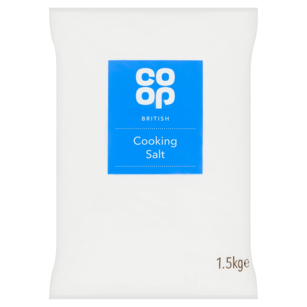 Co-Op Cooking Salt 1.5kg