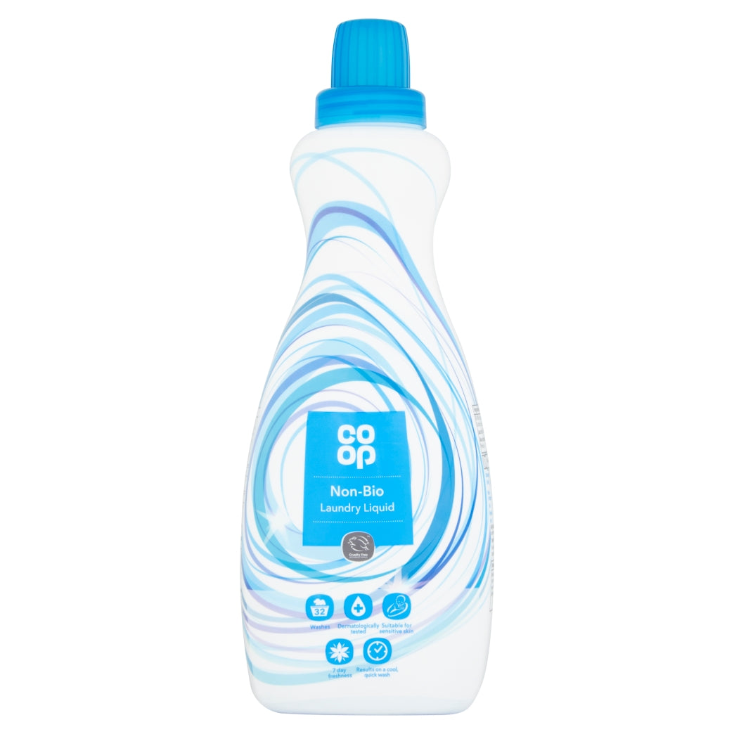 Co-Op Non-Bio Laundry Liquid 960ml