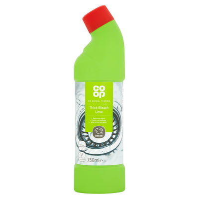 Co-Op Thick Bleach Lime 750ml