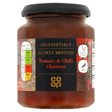 Co Op Tomato & Chilli Chutney 310g