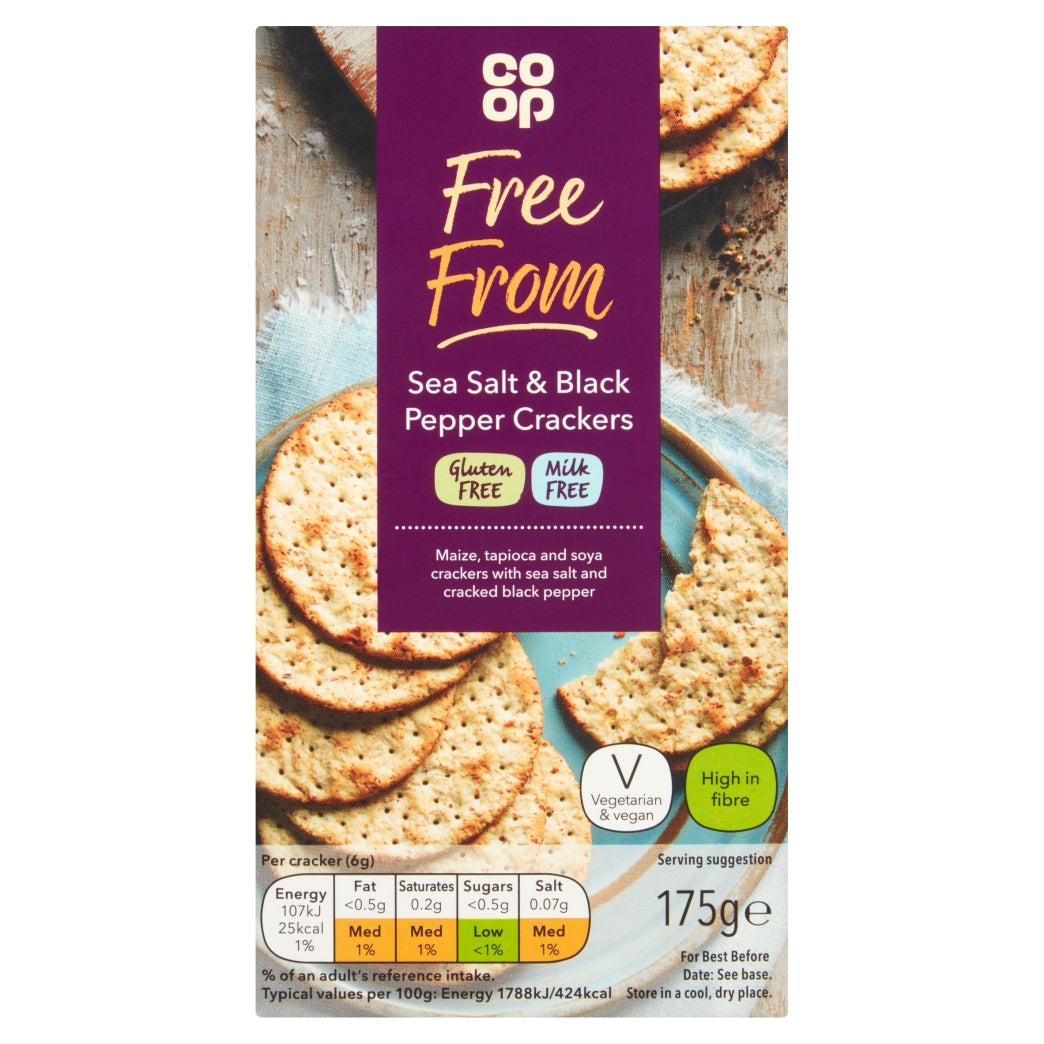 Co-Op G F S Salt & Black Pepper 175g