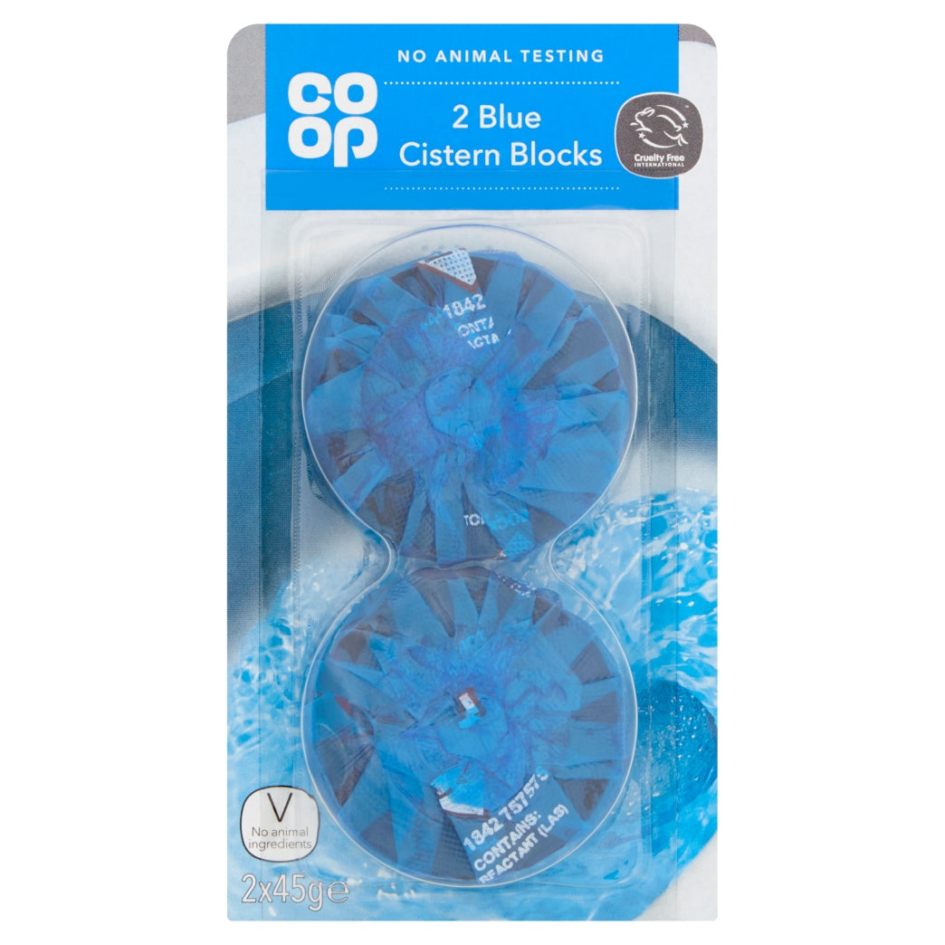 Co-Op Twin Blue Cistern Blocks 2x45g