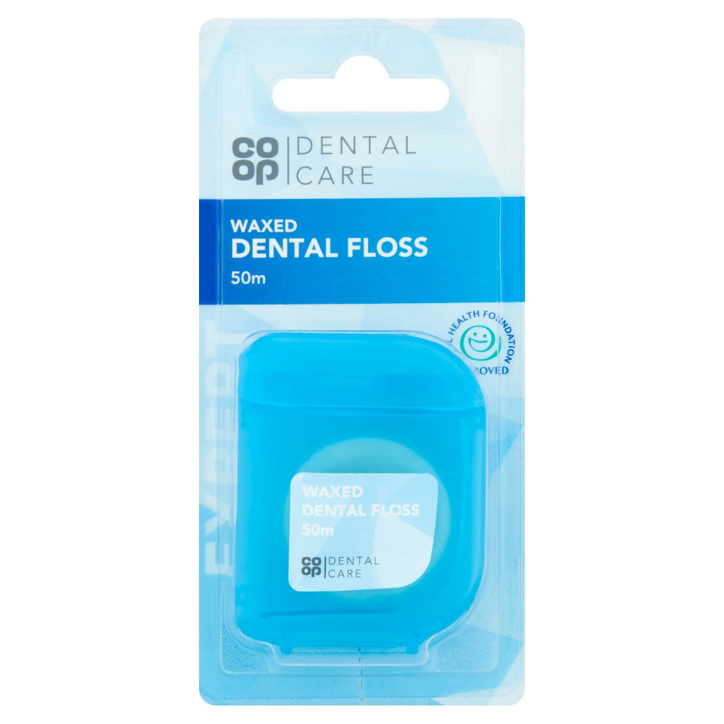 Co-Op Waxed Dental Floss 50m