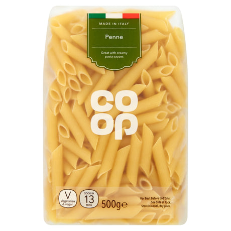 Co-Op Penne Rigate Pasta 500g