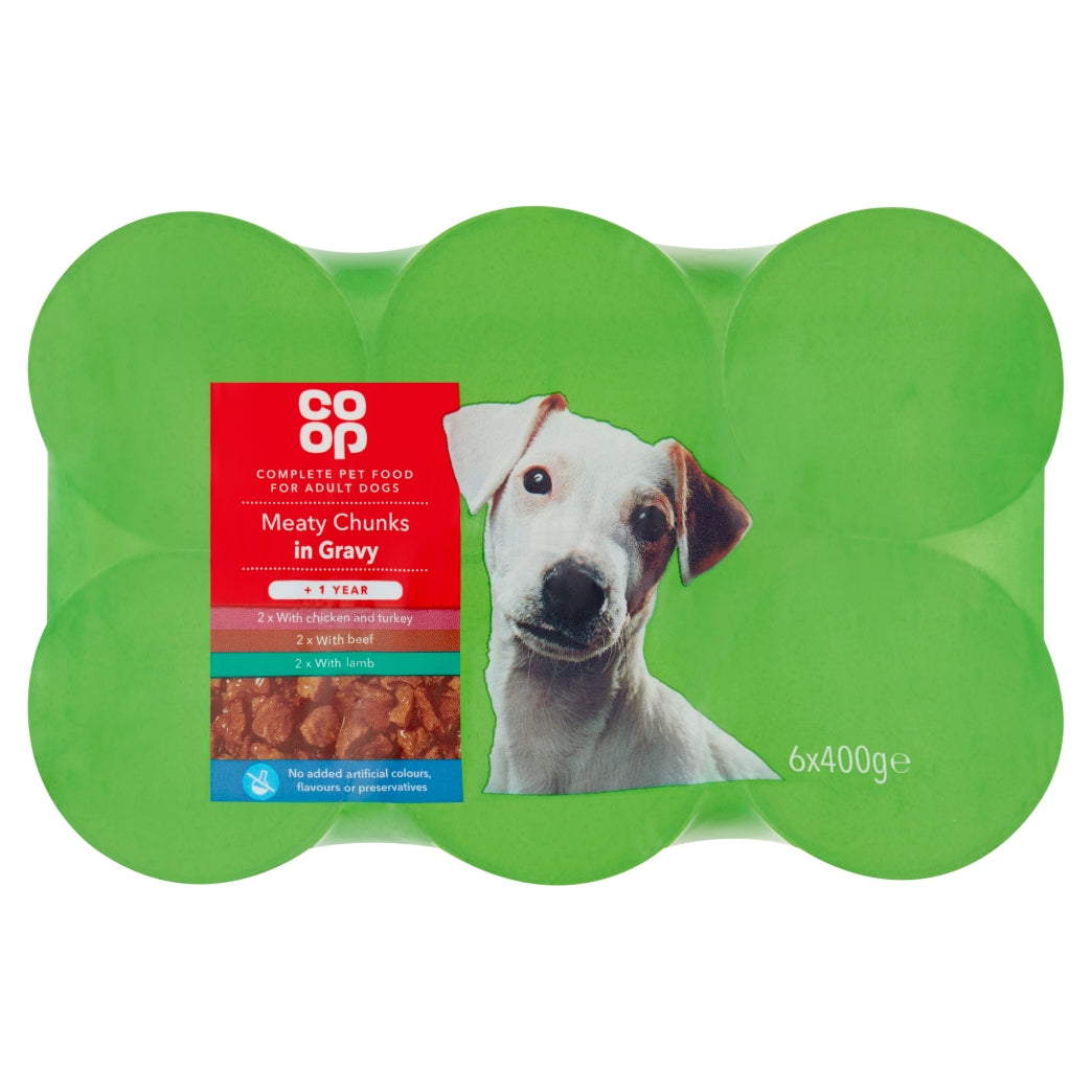 Co Op Mty Cnks In Gravy Multi 6x400g